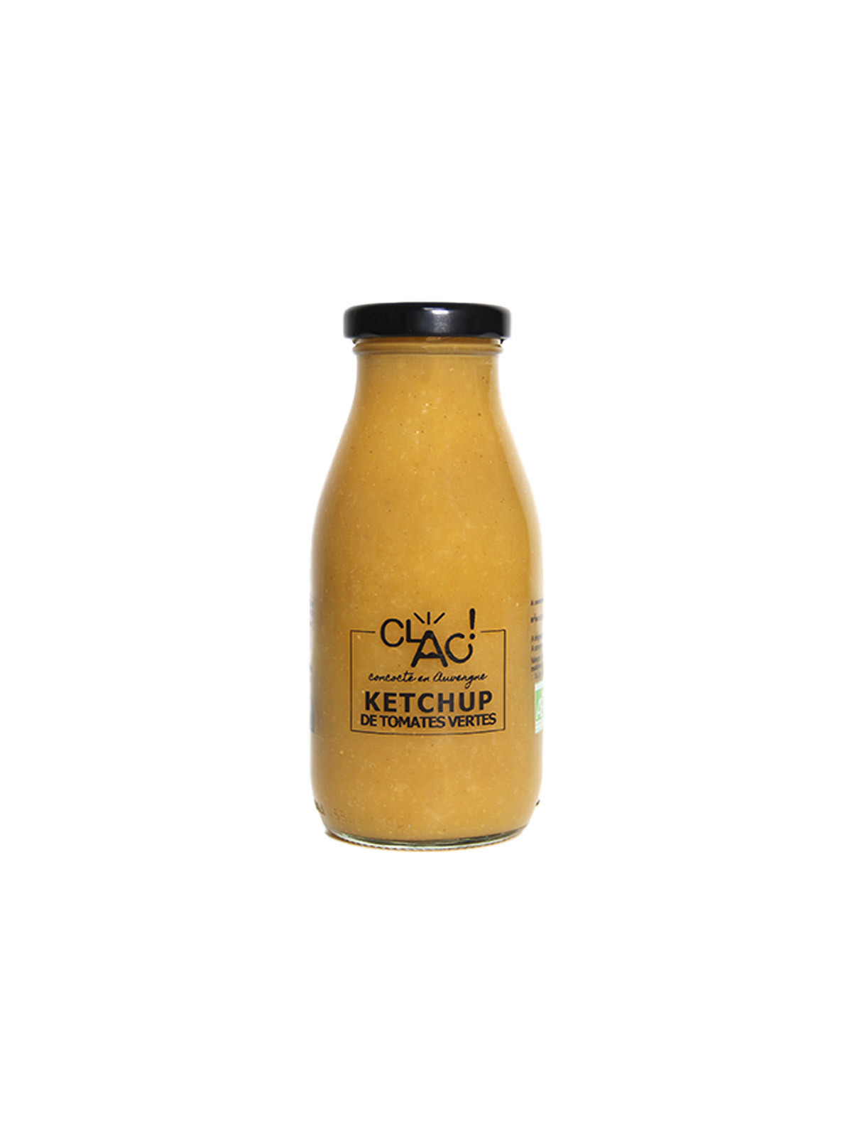 SAUCE KETCHUP DE TOMATES VERTES BIO 260G