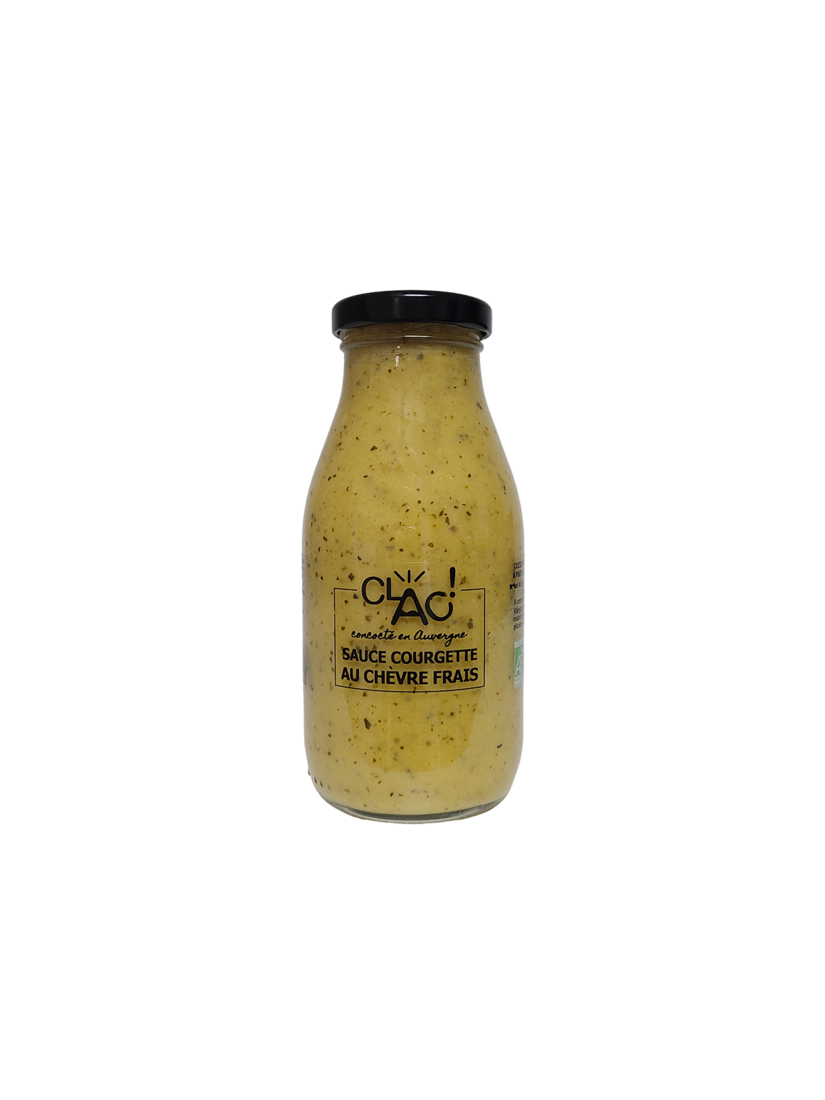 SAUCE COURGETTE CHEVRE BIO 250G