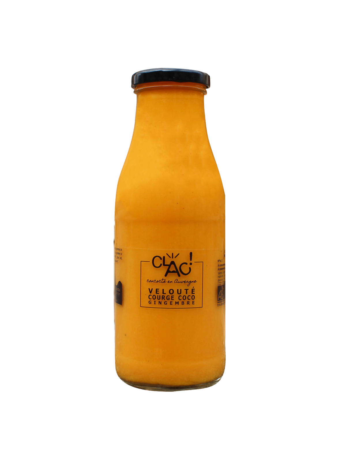 VELOUTE DE COURGE COCO GINGEMBRE BIO 480G
