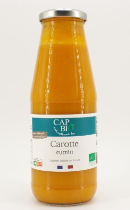 SOUPE CAROTTE CUMIN BIO 660ML