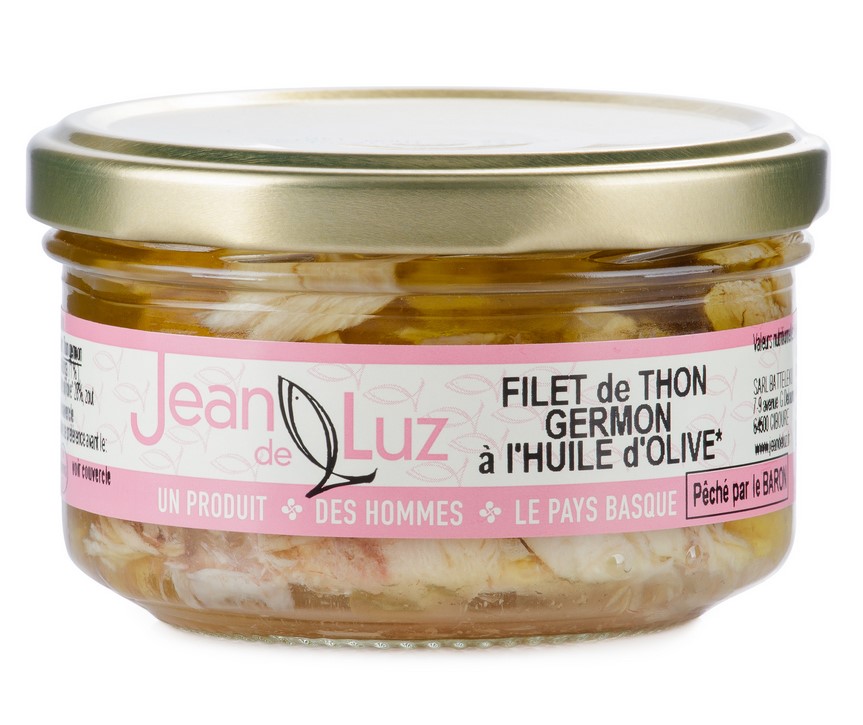FILET DE THON GERMON HUILE D'OLIVE BIO 140G