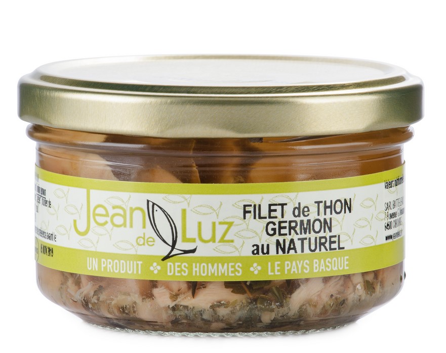 FILET DE THON GERMON NATURE BIO 140G