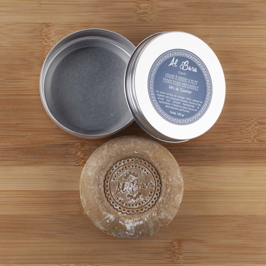 BOITE SAVON A BARBE