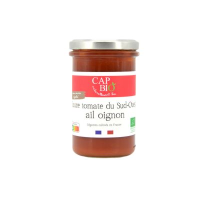 SAUCE TOMATE AIL OIGNON BIO 250G