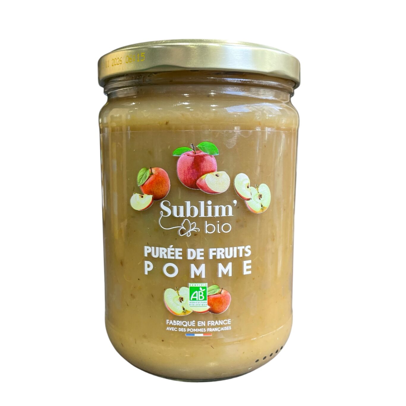 PUREE POMME BIO 560G